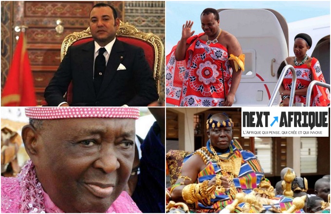 Les 5 rois les plus riches d'Afrique