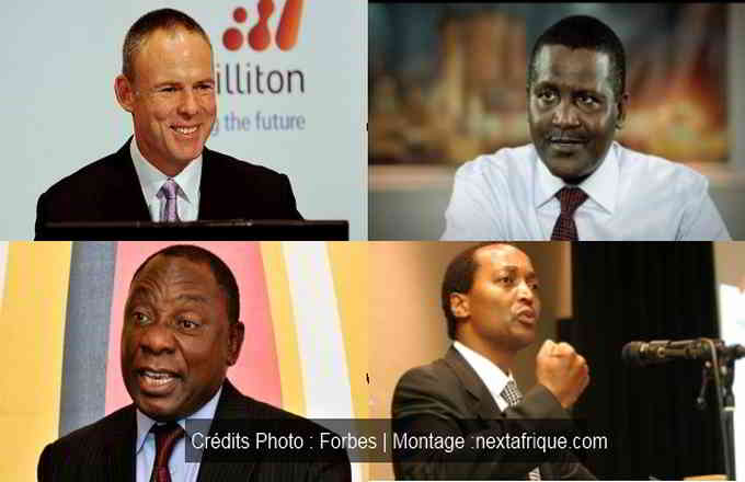 Liste Forbes : Les 50 plus grandes fortunes d'Afrique en 2014 