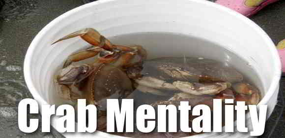 La mentalité du crabe