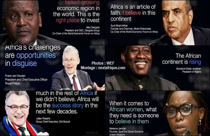 Paroles de leaders : Les meilleures citations du Forum Economique Mondial pour l’Afrique 2014