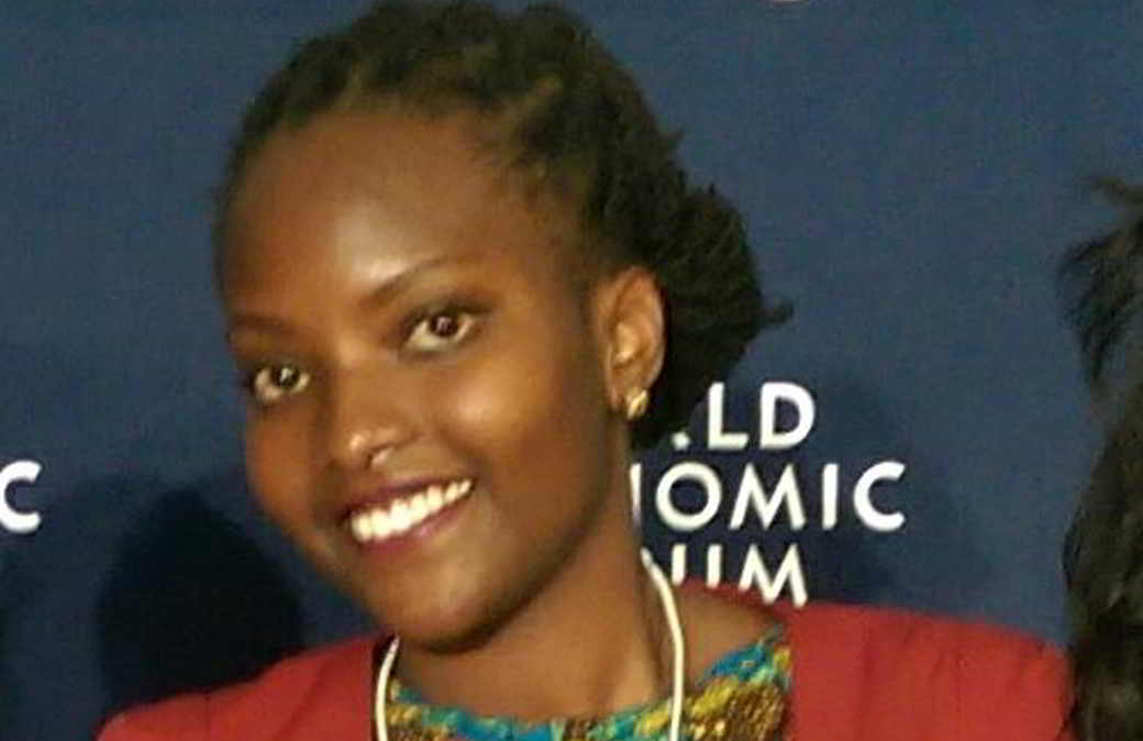 Larissa Uwase – Carl Group, Rwanda<br \><small>Photo: WEF</small>