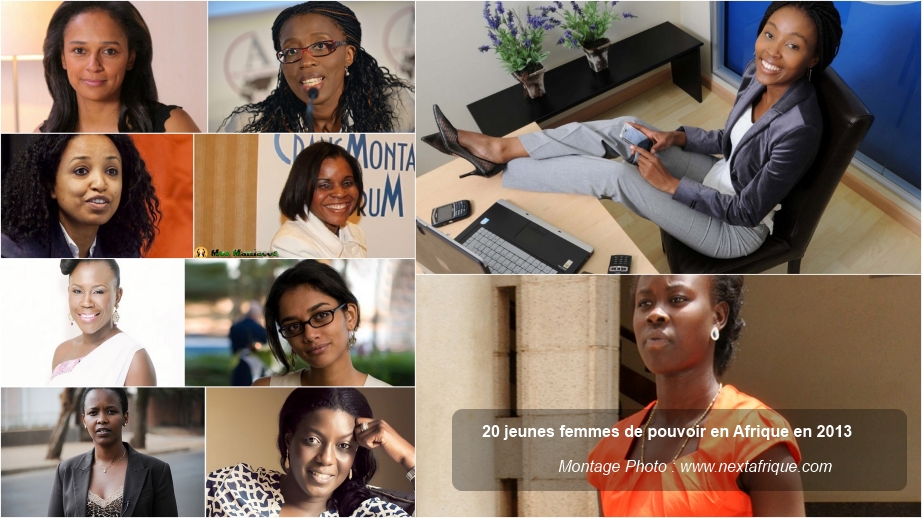 Diaporama : Les 20 plus jeunes femmes de pouvoir en Afrique en 2013
